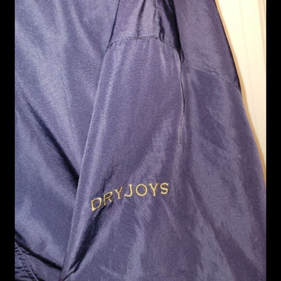 Footjoy Dryjoys Windbreaker Short Sleeve T-Shirt Jacket Size Medium - Picture 4 of 8
